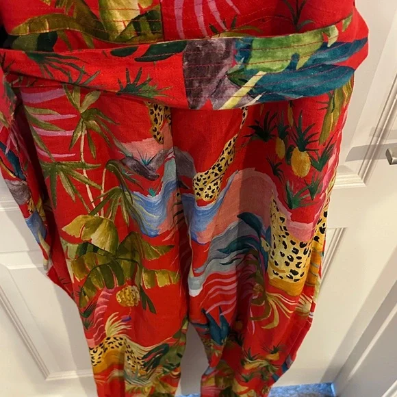 Farm Rio Tropical Print Jumpsuit - Picture 9 of 9